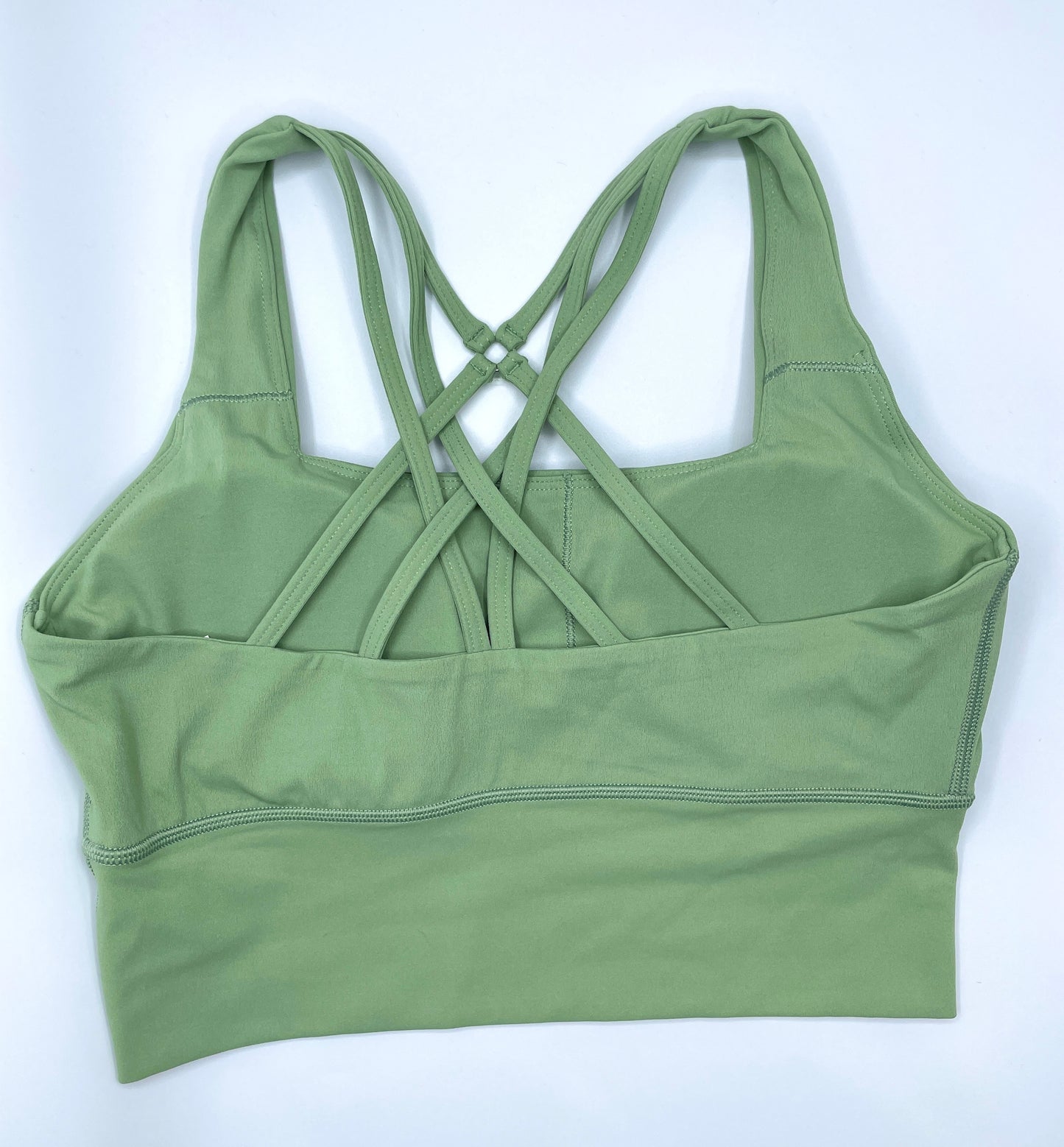 Cool Mint x Square Neck Sports Bra
