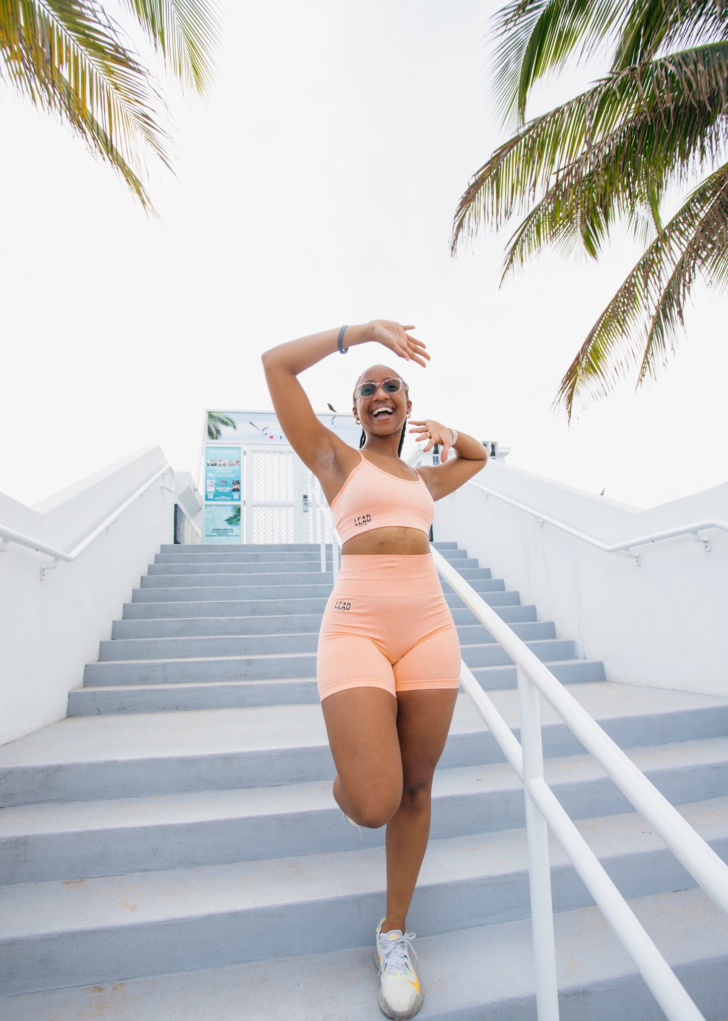 Peachy x Seamless Biker Shorts